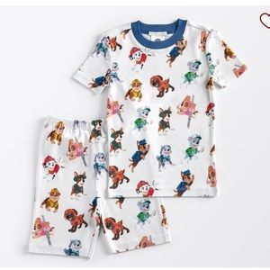 Pottery Barn Kids Short Sleeve Paw Patrol Pajamas